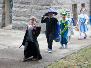 Halloween Parade at Duke Memorial Weekday School