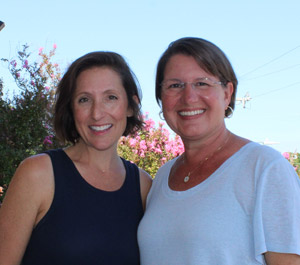Leslie Cavallini and Jenny Ostrovsky